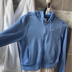 Nike Light Blue Full-Zip Hoodie